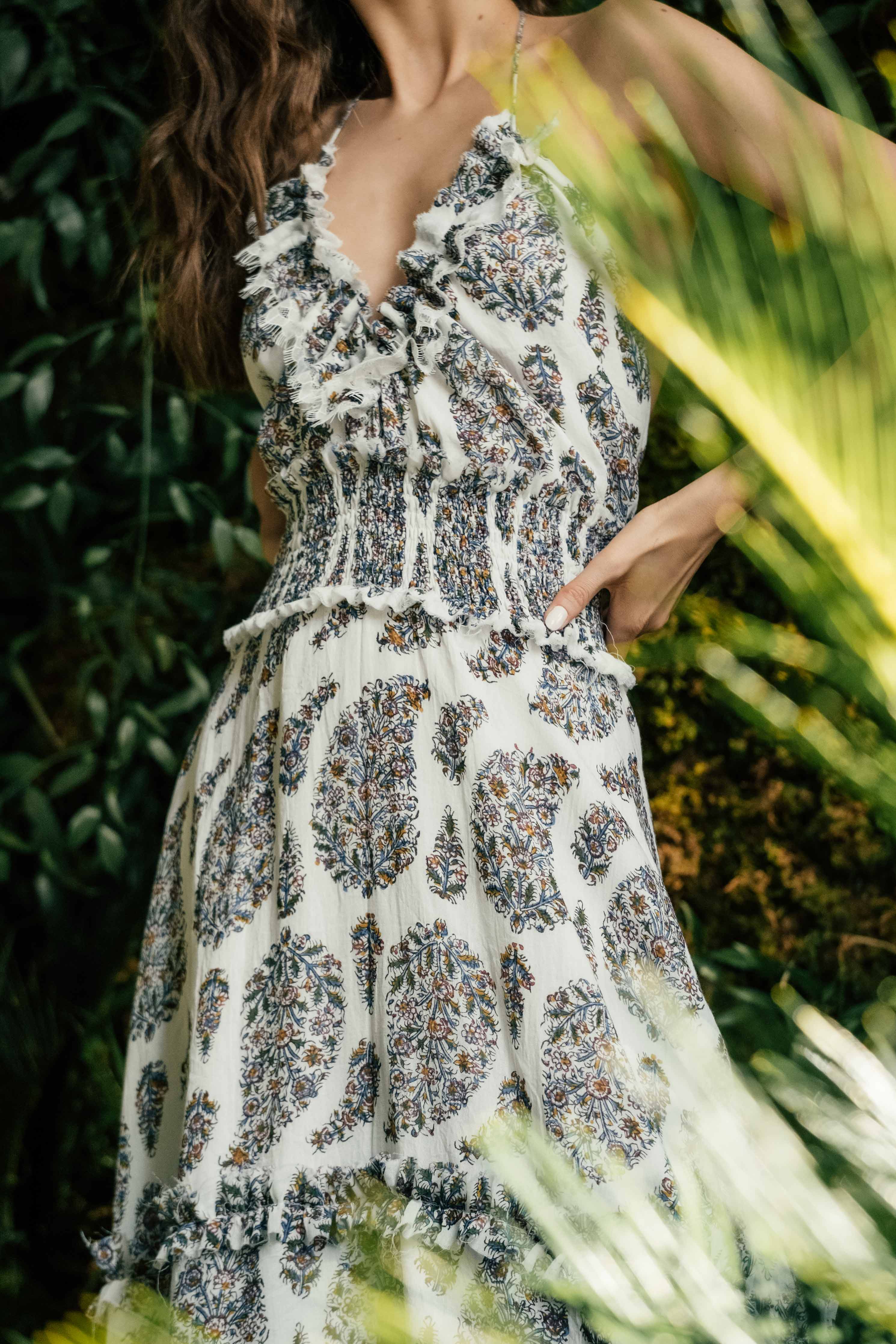 Bahar Ruffle Dress - Paisley Ghalamkar - Image 4