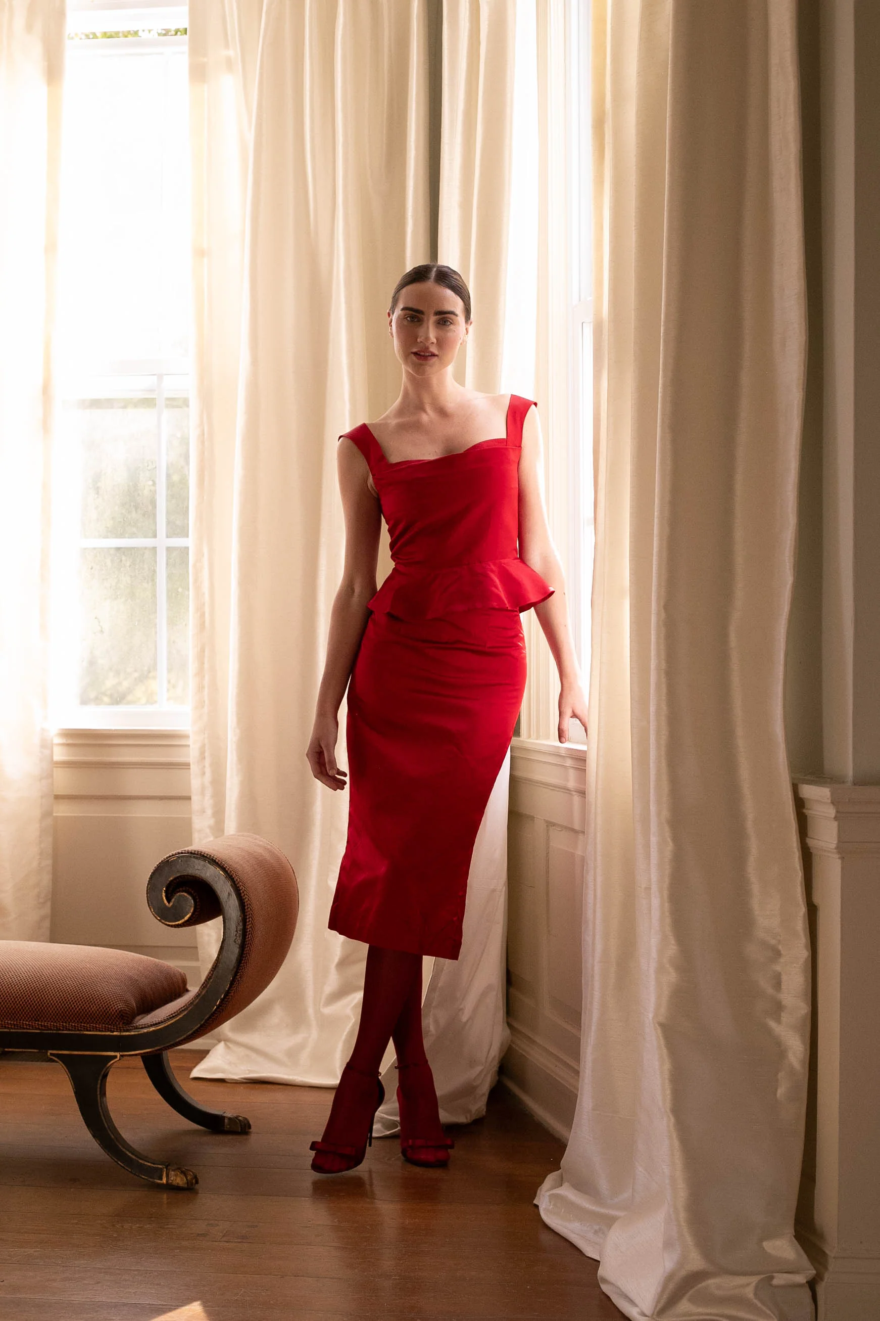 Rosso Top Red Satin - Image 5